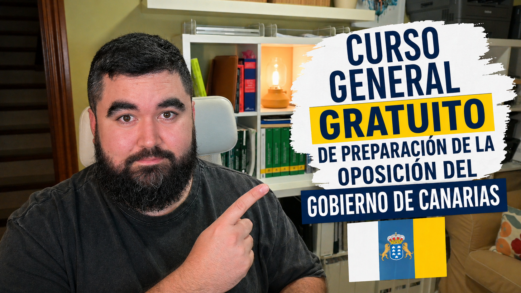 Curso general gratuito de preparación para la oposición del Gobierno de Canarias